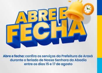 Abre e fecha: confira os serviços da Prefeitura de Araxá durante o feriado de Nossa Senhora da Abadia