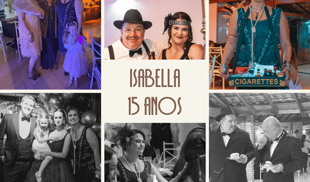 Os 15 anos de ISABELLA FRANÇA WILLIAMS