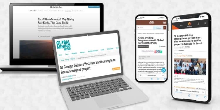 The New York Times e imprensa internacional apontam Araxá como centro das atenções em terras raras