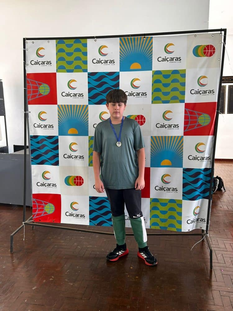 Theo Campeão da 3ª Etapa do Circuito Patense de Xadrez 2025