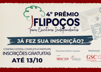 Inscreva-se no 4° Prêmio Flipoços para Autores Independentes