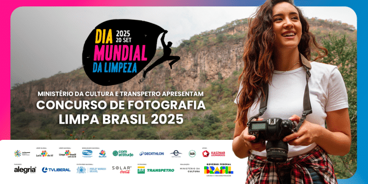 Concurso de Fotografia Limpa Brasil 2025 abre inscrições para celebrar ações ambientais em todo o país
