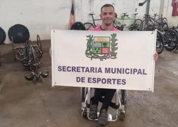 Com apoio da Prefeitura, atleta araxaense participa da final do Campeonato Paulista de Paraciclismo