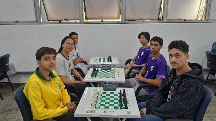 MN Edgard Campeão na modalidade Xadrez do JIFETs 2025