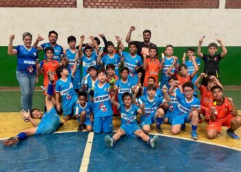 Atividades recreativas movimentam alunos do Projeto Dínamo Lobinho Transformando Vidas