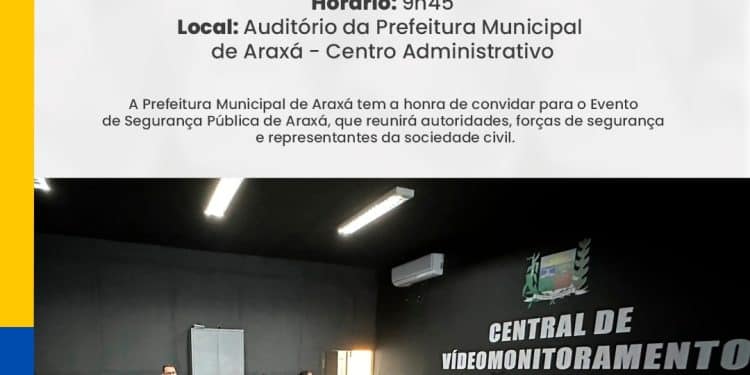 Estratégias de Segurança Pública de Araxá