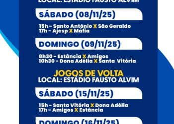 Quartas de final do Ruralão 2025 começam neste fim de semana no Estádio Fausto Alvim