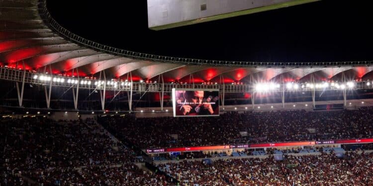 Hapvida celebra os 130 anos do Flamengo com mosaico digital no Maracanã e ação especial do Novembro Azul