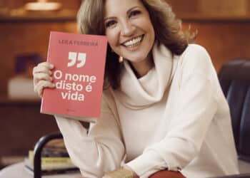 Leila Ferreira escolhe o colégio onde estudou para lançar seu novo livro em Araxá