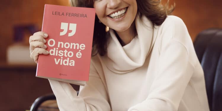 Leila Ferreira escolhe o colégio onde estudou para lançar seu novo livro em Araxá