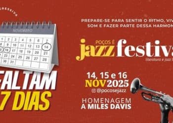 Está chegando o tão aguardado Poços é Jazz Festival!