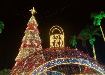 Novo circuito de atrações do Natal Iluminado surpreende a população de Araxá e mira turistas