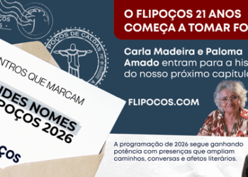 Flipoços 2026 celebra o protagonismo feminino na literatura