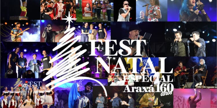FestNatal – Araxá 160 anos fecha edição histórica com quase 100 horas de atividades