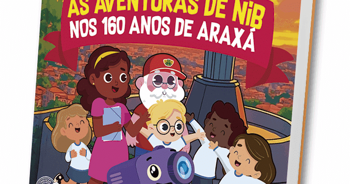 Livro criado por crianças celebra os 160 anos de Araxá com criatividade e identidade