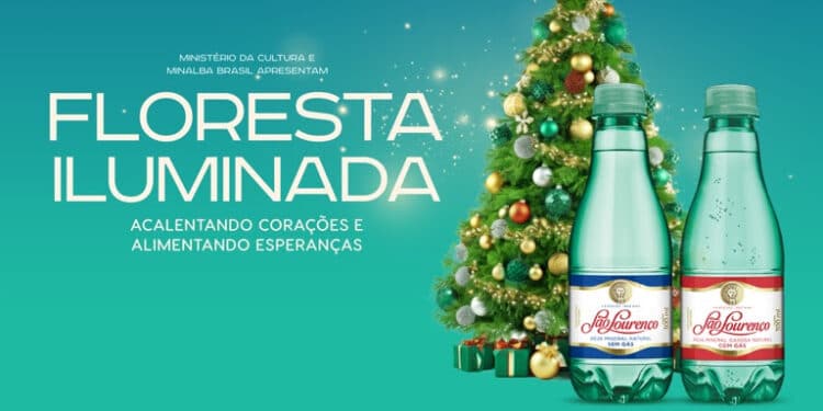 Parque das Águas São Lourenço apresenta terceira edição do Floresta Iluminada, seu festival natalino