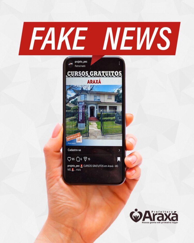 ALERTA DE GOLPE: anúncio falso usa imagem do Museu Calmon Barreto para divulgar cursos gratuitos