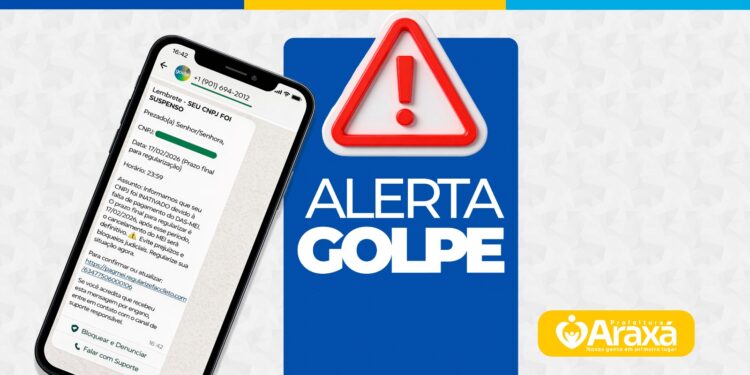 Prefeitura de Araxá alerta sobre golpes que usam nome do Governo Federal para enganar contribuintes e MEIs