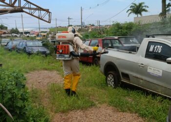 Prefeitura de Araxá executa estratégias de combate ao Aedes aegypti em pontos de maior risco de infestação