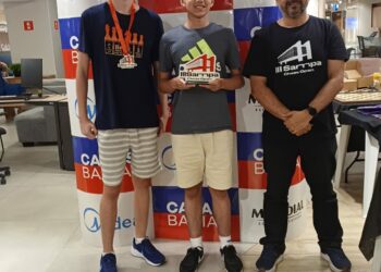 Edgard Campeão Sub-16 do Sampa Chess 2026