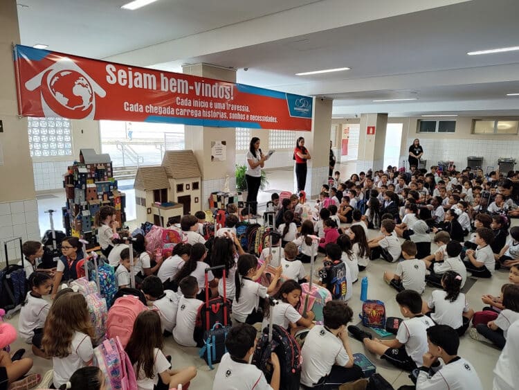 Projeto Acolhida do Colégio São Domingos reforça valores e cuidado no início do ano letivo
