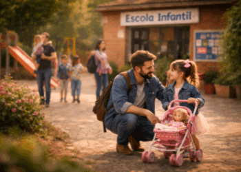 Entre tiaras, bonecas, bigodes e barbas -Um período de transição nas formas de ser homem