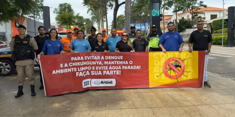 Dia D contra a dengue mobiliza mais de 3 mil pessoas e alcança 30 bairros em Araxá