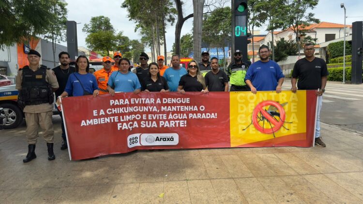 Dia D contra a dengue mobiliza mais de 3 mil pessoas e alcança 30 bairros em Araxá
