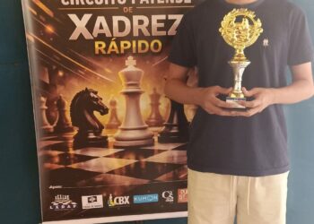 Jovem enxadrista de Araxá vence I etapa do Circuito Patense de Xadrez 2026