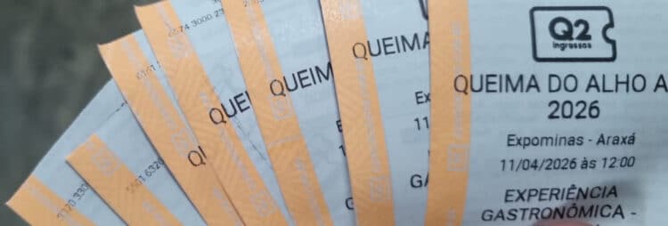 Últimas horas: Queima do Alho tem virada de lote nesta quarta (1º) e ingressos estão na reta final