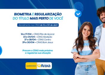 Prefeitura e Justiça Eleitoral levam atendimento para cadastro biométrico aos CRAS de Araxá