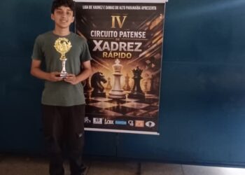 MN EDGARD É CAMPEÃO DA 2ª ETAPA DO CIRCUITO PATENSE DE XADREZ RÁPIDO 2026