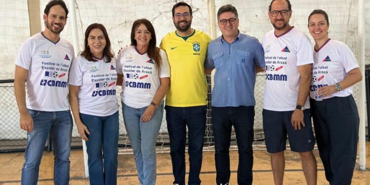 Sábado esportivo movimenta Araxá com festival escolar de futsal e torneio de natação