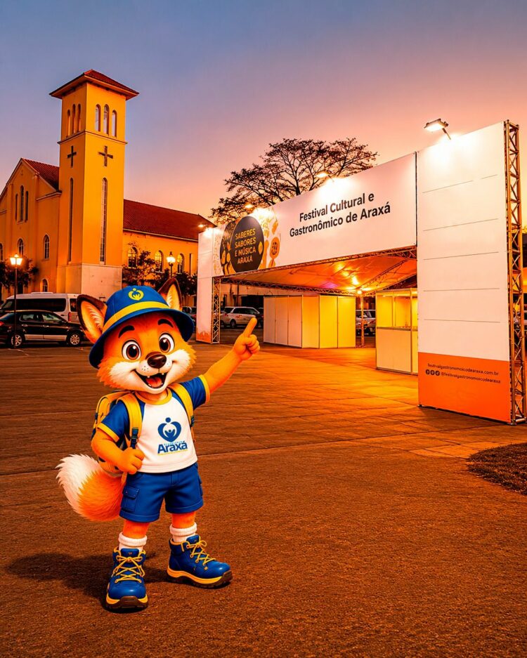 Secretaria de Turismo lança mascote e população poderá escolher nome do personagem