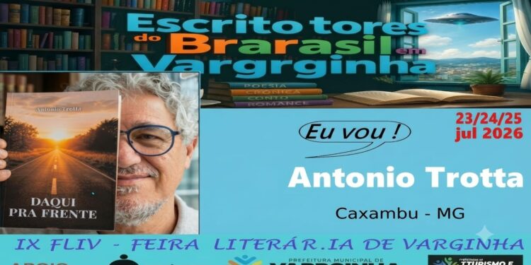 FLIV REÚNE ESCRITORES INDEPENDENTES E RECEBE ANTONIO TROTTA COM SEU PRIMEIRO LIVRO DE CRÔNICAS