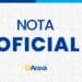 NOTA OFICIAL