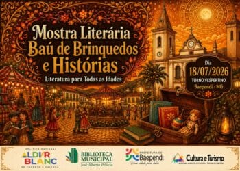 Baependi promove sua primeira Mostra Literária e transforma a praça em um grande encontro entre livros, arte e cultura