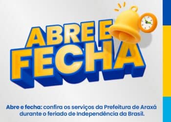 Abre e fecha: confira os serviços da Prefeitura de Araxá durante o feriado de Independência do Brasil