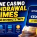 Nueve casinos, retiros que vuelan y otros que te frenan