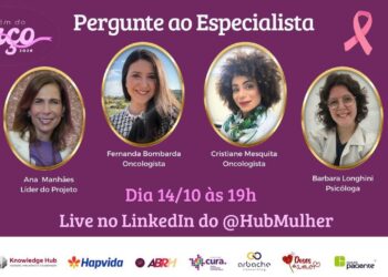 Outubro Rosa: Hapvida leva oncologista e psicóloga a live aberta sobre câncer de mama