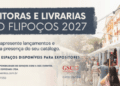 FLIPOÇOS 2027 | 22ª EDIÇÃO  ÚLTIMOS ESPAÇOS DISPONÍVEIS PARA EXPOSITORES!