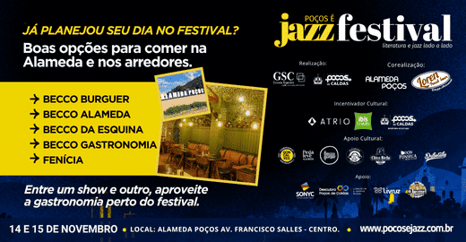 Se planeje para curtir o Poços é Jazz 2026