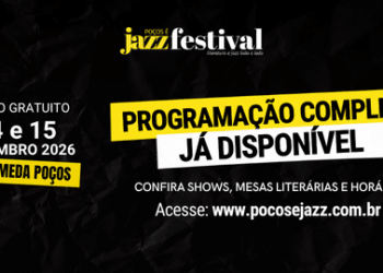PROGRAMAÇÃO OFICIAL Poços é Jazz Festival 2026