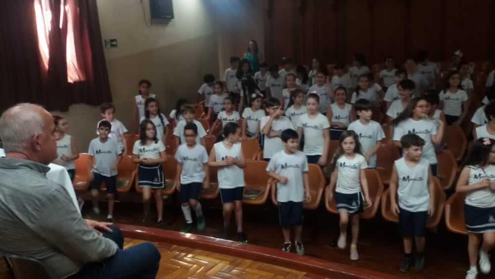 Uma tarde emocionante no Colégio Marista de Uberaba