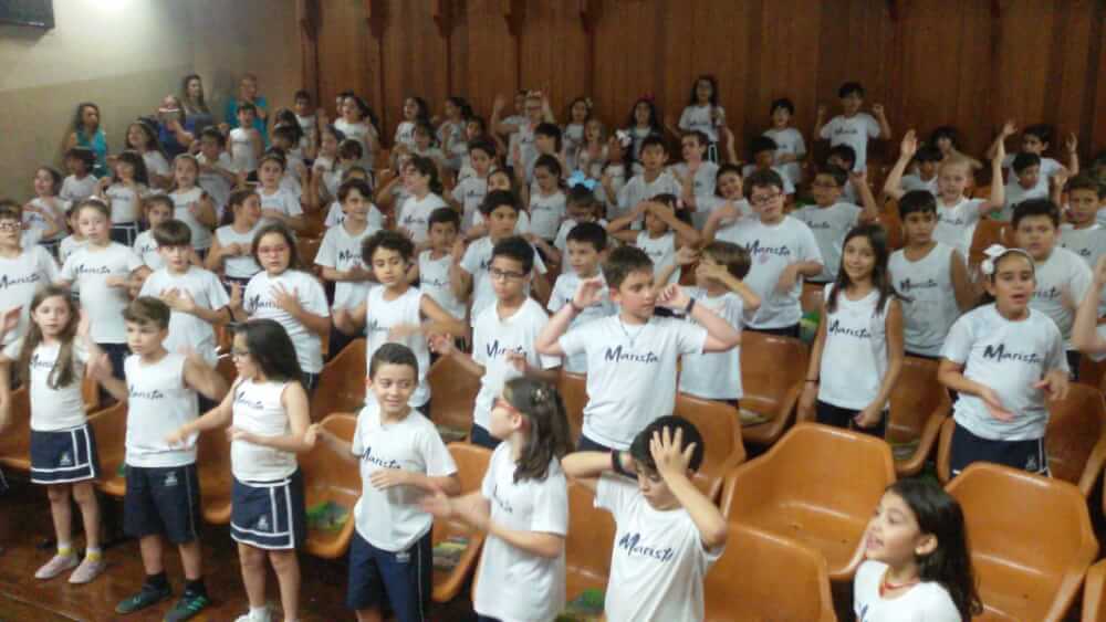 Uma tarde emocionante no Colégio Marista de Uberaba