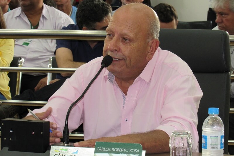 Vereador Roberto do Sindicato é eleito Presidente da Câmara Municipal de Araxá para o biênio 2019/2020