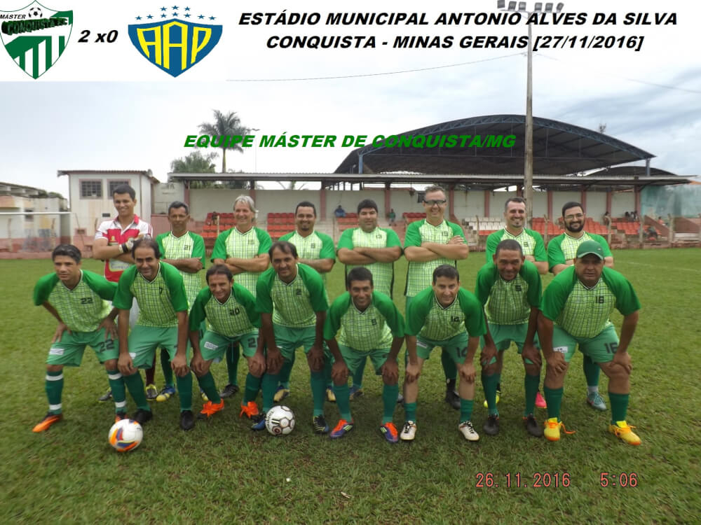 MASTER DE CONQUISTA VENCE O MASTER DA CIDADE DO PRATA