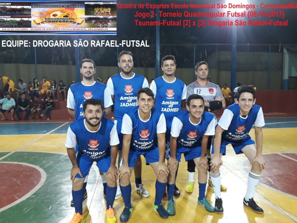 Drogaria São Rafael-futsal é campeã torneio quadrangular de futsal em Conquista