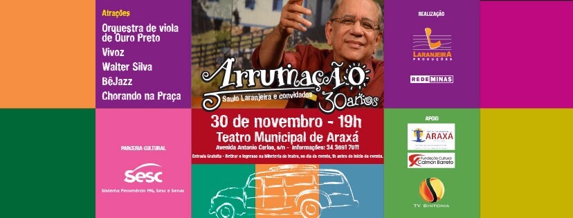 Teatro municipal de Araxá apresenta dois grandes espetáculos