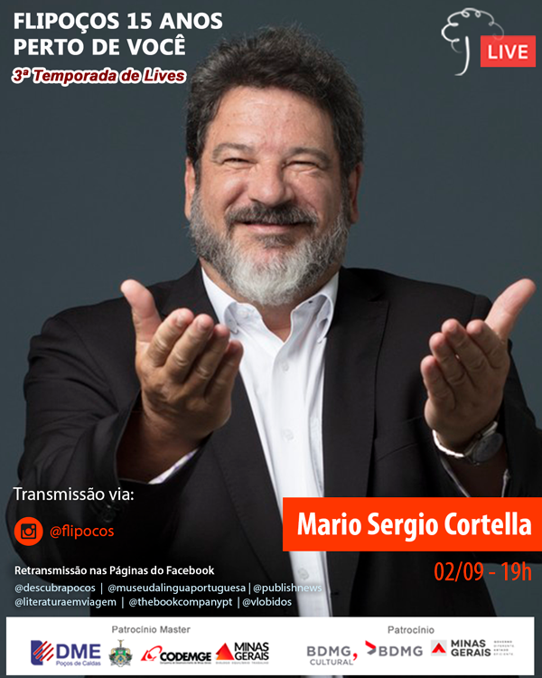 Hoje tem Cortella no Flipoços